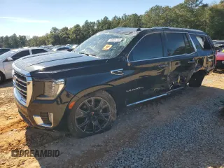 2021 GMC Yukon SLT with VIN 1GKS1BKD3MR428152, listed as a Copart auction lot 88805735 with 62,949 mi miles and Salvage Title. Bid and sale history available at carsss.com. Image 1.