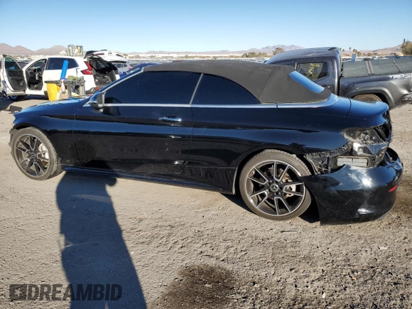 2021 Mercedes-Benz C 300 with VIN W1KWK8DB5MG090344, listed as a Copart auction lot 88542125 with 32,922 mi miles and Salvage Title. Bid and sale history available at DreamBid. Image 2.