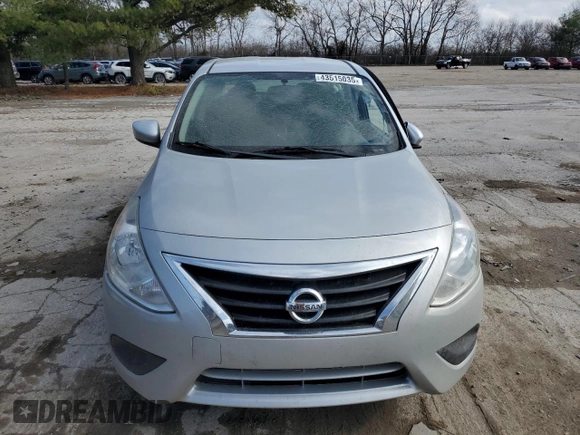 2018 Nissan Versa Sedan SV with VIN 3N1CN7AP7JL875490, listed as a Copart auction lot 43515035 with 74,194 mi miles and Salvage Title. Bid and sale history available at carsss.com. Image 5.