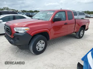 2022 Toyota Tacoma SR z VIN 3TYRX5GN7NT051263, wystawiony jako Copart lot #55085355 z przebiegiem 61 151 mil mil oraz Nie do naprawy • Non repairable. Historia ofert i sprzedaży dostępna na DreamBid. Obrazek 1.