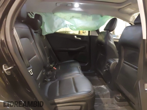 2021 Ford Escape SEL with VIN 1FMCU9H92MUA28112, listed as a IAAI auction lot 41510577 with 57,407 mi miles and . Bid and sale history available at DreamBid. Image 8.