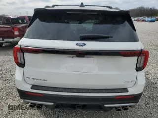 2025 Ford Explorer Platinum with VIN 1FMWK8HC5SGA65983, listed as a Copart auction lot 49856645 with 3,870 mi miles and Salvage title. Bid and sale history available at DreamBid. Image 6.