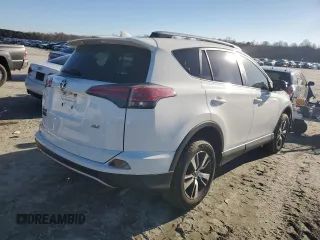 2017 Toyota RAV4 XLE with VIN JTMWFREVXHJ146865, listed as a Copart auction lot 44948775 with 42,454 mi miles and Salvage Title. Bid and sale history available at DreamBid. Image 3.