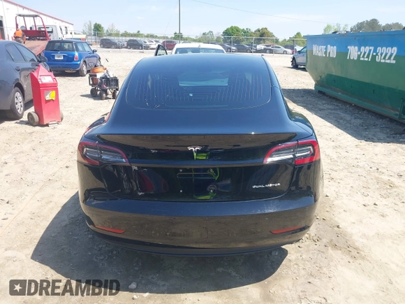 2018 Tesla Model 3 Long Range Battery with VIN 5YJ3E1EB1JF122786, listed as a IAAI auction lot 42010451 with 85,510 mi miles and . Bid and sale history available at DreamBid. Image 16.