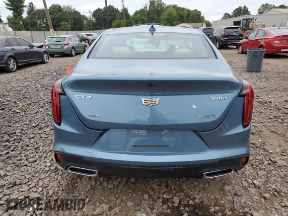 2024 Cadillac CT4 Luxury with VIN 1G6DK5RK5R0118896, listed as a Copart auction lot 69321294 with Not Provided miles and Salvage Title. Bid and sale history available at carsss.com. Image 6.
