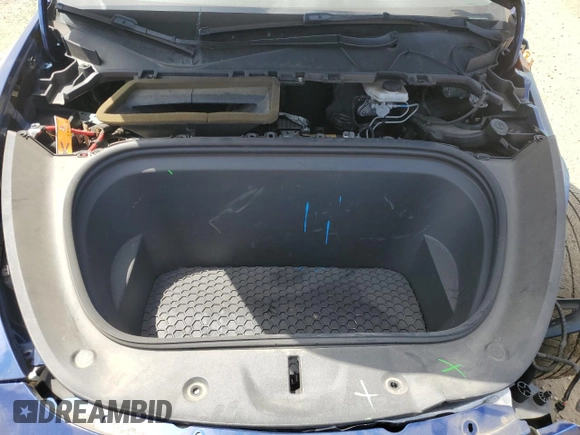 2021 Tesla Model Y Long Range with VIN 5YJYGDEE7MF114420, listed as a Copart auction lot 53889365 with 74,363 mi miles and Salvage Title. Bid and sale history available at DreamBid. Image 12.
