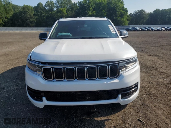 2024 Jeep Wagoneer Series II with VIN 1C4SJUBPXRS172108, listed as a Copart auction lot 63134895 with 35,782 mi miles and Clean title. Bid and sale history available at DreamBid. Image 5.