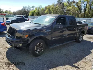 2012 Ford F-150 XL with VIN 1FTFW1CT4CKD47098, listed as a Copart auction lot 48629085 with 0 mi miles and Salvage Title. Bid and sale history available at carsss.com. Image 1.