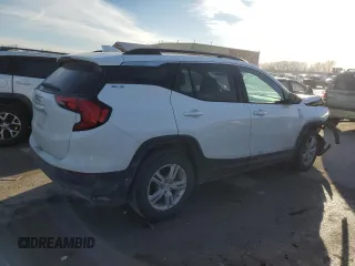 2020 GMC Terrain SLE with VIN 3GKALMEV8LL109289, listed as a Copart auction lot 46457925 with 91,511 mi miles and Salvage Title. Bid and sale history available at DreamBid. Image 3.
