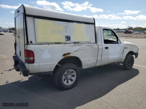 2008 Ford Ranger XL with VIN 1FTYR10D08PB18327, listed as a Copart auction lot 52145775 with 121,420 mi miles and Non Repairable. Bid and sale history available at carsss.com. Image 3.