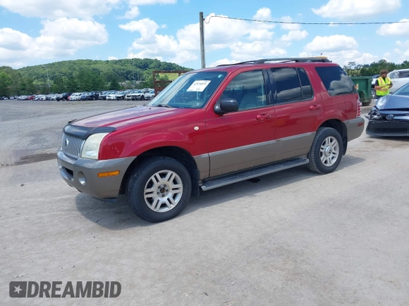 2004 Mercury Mountaineer Convenience с VIN 4M2ZU86K24UJ00614, выставлен на аукционе IAAI как лот 42576835 с пробегом 162 507 миль миль и . История ставок и продаж доступна на DreamBid. Изображение 2.