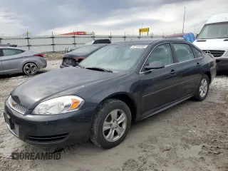 2014 Chevrolet Impala LS with VIN 2G1WA5E3XE1175822, listed as a Copart auction lot 47144095 with 122,272 mi miles and Clean Title. Bid and sale history available at DreamBid. Image 1.
