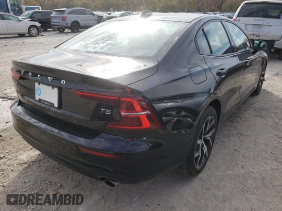2020 Volvo S60 Momentum with VIN 7JR102FK6LG064517, listed as a Copart auction lot 64598252 with 14,219 mi miles. Bid and sale history available at carsss.com. Image 4.