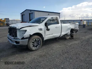 2017 Nissan Titan with VIN 1N6BA1RP7HN536578, listed as a Copart auction lot 53859555 with 39,271 mi miles and Salvage title. Bid and sale history available at DreamBid. Image 1.
