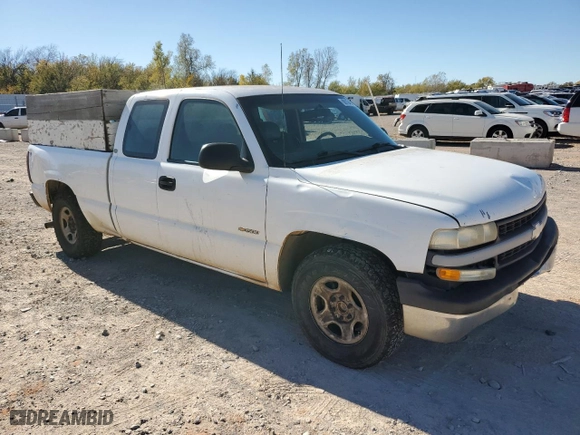 2002 Chevrolet Silverado 1500 LS with VIN 1GCEC19W72Z186287, listed as a Copart auction lot 80104964 with 0 mi miles and Clean Title. Bid and sale history available at carsss.com. Image 4.