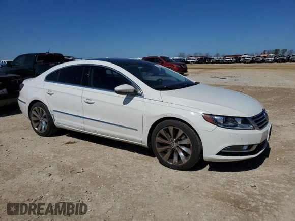 2013 Volkswagen CC VR6 Executive 4Motion with VIN WVWGU7AN5DE567352, listed as a Copart auction lot 44804005 with 177,591 mi miles and Salvage Title. Bid and sale history available at carsss.com. Image 4.