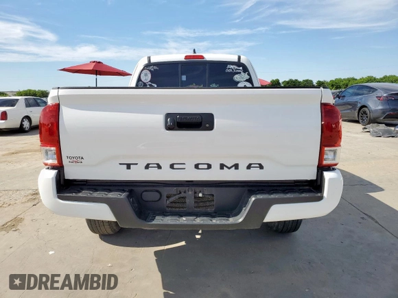 2022 Toyota Tacoma SR with VIN 3TYRX5GN7NT063798, listed as a Copart auction lot 57608435 with 31,115 mi miles and Salvage title. Bid and sale history available at DreamBid. Image 6.
