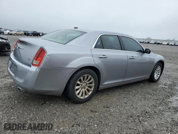 2014 Chrysler 300 with VIN 2C3CCAAG9EH175490, listed as a Copart auction lot 51825355 with 150,478 mi miles and Salvage Title. Bid and sale history available at carsss.com. Image 3.