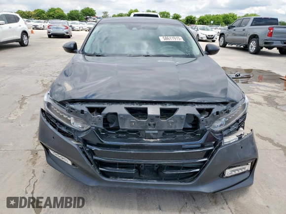 2019 Honda Accord EX with VIN 1HGCV3F40KA020161, listed as a Copart auction lot 58611915 with 112,383 mi miles and Clean title. Bid and sale history available at DreamBid. Image 5.