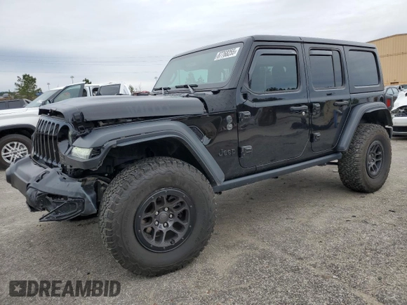 2023 Jeep Wrangler Sport with VIN 1C4HJXDG8PW643414, listed as a Copart auction lot 87768255 with 31,894 mi miles and Salvage Title. Bid and sale history available at DreamBid. Image 1.