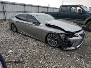 2021 Lexus LS 500 with VIN JTHG5LFF1M5014039, listed as a Copart auction lot 59346835 with 41,581 mi miles and Salvage title. Bid and sale history available at DreamBid. Image 4.