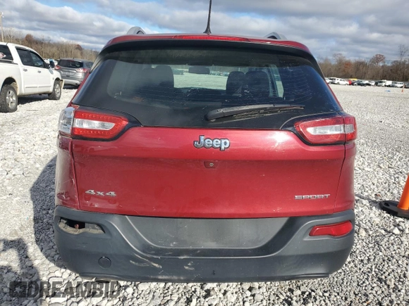 2016 Jeep Cherokee Sport z VIN 1C4PJMAB7GW311175, wystawiony jako Copart lot #80024944 z przebiegiem 81 525 mil mil oraz Szkoda całkowita • Salvage title. Historia ofert i sprzedaży dostępna na DreamBid. Obrazek 6.