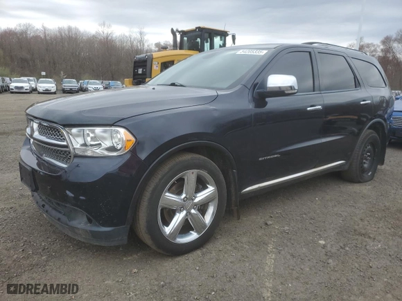 2011 Dodge Durango Citadel with VIN 1D4SE5GTXBC595273, listed as a Copart auction lot 54205335 with 164,073 mi miles and Clean Title. Bid and sale history available at carsss.com. Image 1.