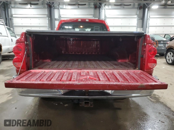2006 Dodge Dakota SLT with VIN 1D7HW42NX6S717803, listed as a Copart auction lot 89000765 with 139,556 mi miles and Salvage Title. Bid and sale history available at carsss.com. Image 6.