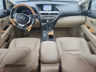 2014 Lexus RX 450h with VIN JTJBC1BA7E2458042, listed as a Copart auction lot 61008905 with 119,368 mi miles and Salvage title. Bid and sale history available at DreamBid. Image 8.