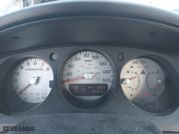 2001 Acura CL Type S with VIN 19UYA42631A024573, listed as a IAAI auction lot 41964786 with 201,614 mi miles. Bid and sale history available at carsss.com. Image 7.