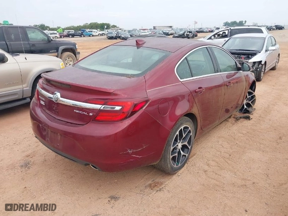 2017 Buick Regal Sport Touring with VIN 2G4GL5EX6H9119306, listed as a IAAI auction lot 37564127 with 1 mi miles. Bid and sale history available at carsss.com. Image 4.