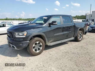 2021 Ram 1500 Rebel with VIN 1C6SRFLT7MN531249, listed as a Copart auction lot 63498295 with 120,261 mi miles and Salvage title. Bid and sale history available at DreamBid. Image 1.