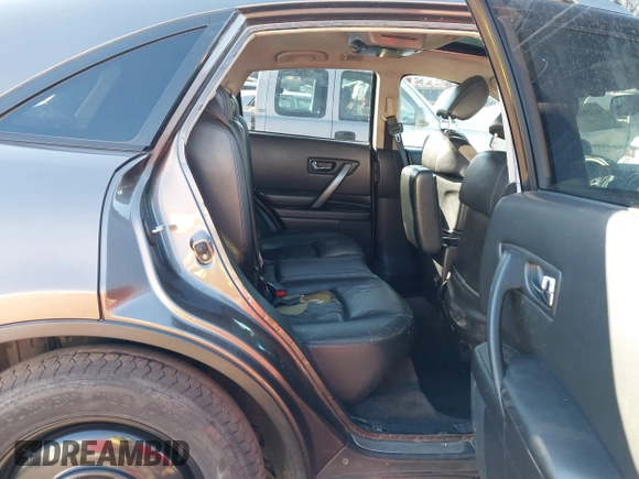 2006 Infiniti FX with VIN JNRAS08W96X207347, listed as a IAAI auction lot 41291980 with 260,032 mi miles and . Bid and sale history available at carsss.com. Image 8.