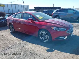2017 Ford Fusion Titanium with VIN 3FA6P0K91HR282202, listed as a IAAI auction lot 41902812 with 110,920 mi miles. Bid and sale history available at carsss.com. Image 1.