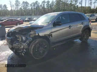 2024 Mitsubishi Outlander Sport S with VIN JA4ARUAU4RU005544, listed as a Copart auction lot 43444955 with 5,693 mi miles and Salvage Title. Bid and sale history available at carsss.com. Image 1.