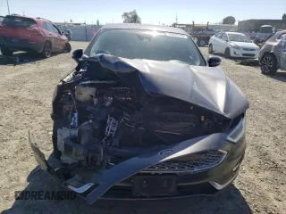 2019 Ford Fusion Titanium with VIN 3FA6P0D96KR154543, listed as a Copart auction lot 47564305 with 91,849 mi miles and Salvage Title. Bid and sale history available at carsss.com. Image 5.