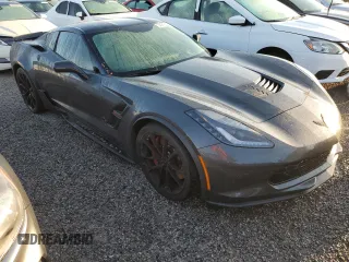 2018 Chevrolet Corvette Grand Sport 2LT with VIN 1G1YX2D7XJ5103876, listed as a Copart auction lot 74516304 with 0 mi miles and Non Repairable. Bid and sale history available at carsss.com. Image 4.