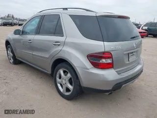 2008 Mercedes-Benz M-Class 3.5L with VIN 4JGBB86E98A418580, listed as a IAAI auction lot 41291773 with 89,617 mi miles. Bid and sale history available at carsss.com. Image 3.