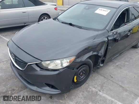 2017 Mazda Mazda6 Touring with VIN JM1GL1V51H1137065, listed as a IAAI auction lot 42078517 with 81,457 mi miles. Bid and sale history available at carsss.com. Image 6.