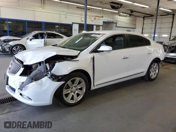 2013 Buick LaCrosse Leather с VIN 1G4GC5E39DF120383, выставлен на аукционе Copart как лот 60920775 с пробегом 124 044 миль миль и Списание • Salvage title. История ставок и продаж доступна на DreamBid. Изображение 1.