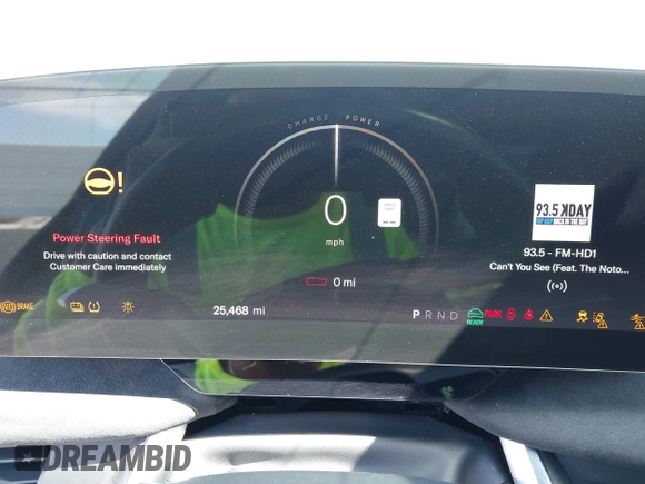 2023 Lucid Air Grand Touring z VIN 50EA1GBA0PA004565, wystawiony jako IAAI lot #41913843 z przebiegiem 25 468 mil mil oraz . Historia ofert i sprzedaży dostępna na DreamBid. Obrazek 7.