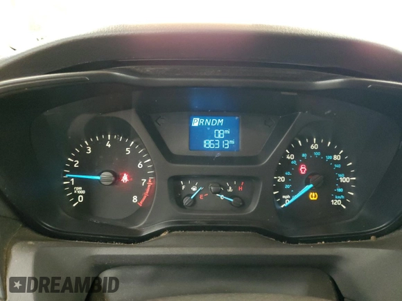 2017 Ford Transit with VIN 1FTYE1YMXHKA68050, listed as a Copart auction lot 54869685 with 186,313 mi miles and Clean Title. Bid and sale history available at DreamBid. Image 9.