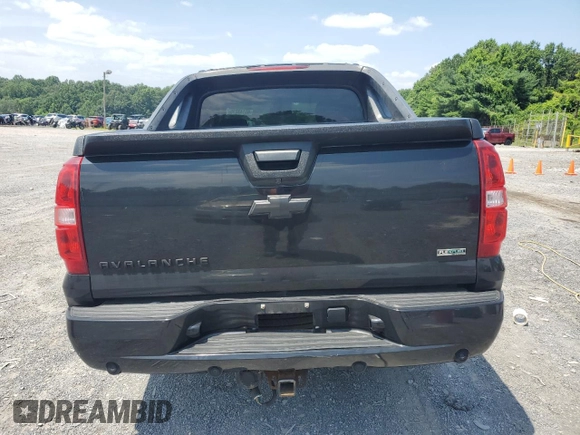 2011 Chevrolet Avalanche LS with VIN 3GNTKEE36BG343294, listed as a Copart auction lot 65143215 with 173,150 mi miles and Salvage title. Bid and sale history available at DreamBid. Image 6.