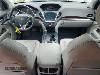 2014 Acura MDX Technology with VIN 5FRYD3H43EB020265, listed as a Copart auction lot 53580405 with 87,116 mi miles and Salvage title. Bid and sale history available at DreamBid. Image 8.