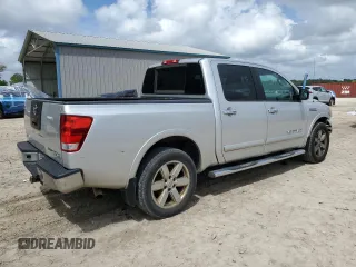 2010 Nissan Titan SE with VIN 1N6BA0ED2AN313022, listed as a Copart auction lot 51222275 with 137,640 mi miles and Salvage title. Bid and sale history available at DreamBid. Image 3.