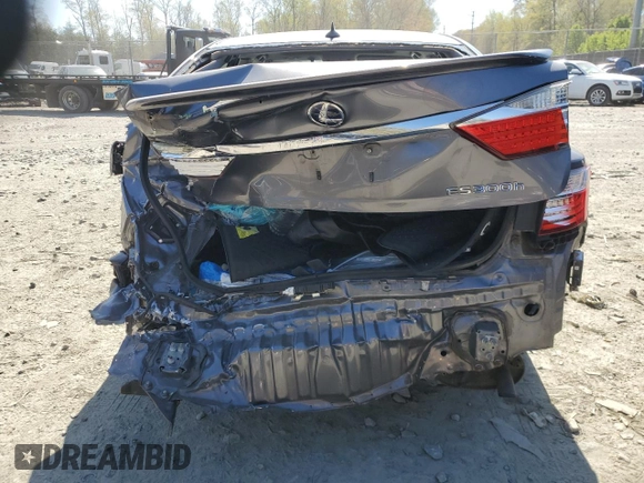 2014 Lexus ES 300h Hybrid with VIN JTHBW1GG0E2066607, listed as a Copart auction lot 53625625 with 125,817 mi miles and Salvage Title. Bid and sale history available at carsss.com. Image 6.
