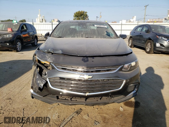 2018 Chevrolet Malibu LT with VIN 1G1ZD5ST9JF196429, listed as a Copart auction lot 74309124 with 125,132 mi miles and Salvage Title. Bid and sale history available at carsss.com. Image 5.