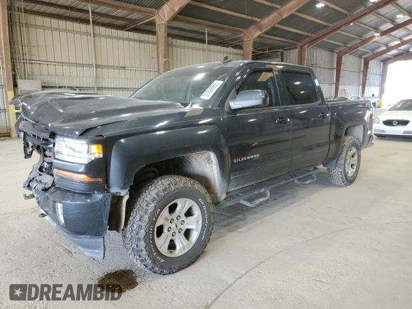 2017 Chevrolet Silverado 1500 LT with VIN 3GCUKREC6HG299892, listed as a Copart auction lot 51899955 with 161,625 mi miles and Salvage Title. Bid and sale history available at DreamBid. Image 1.