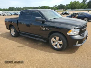 2015 Ram 1500 Express with VIN 1C6RR6KT3FS703202, listed as a Copart auction lot 53130255 with 111,466 mi miles and Salvage title. Bid and sale history available at DreamBid. Image 4.