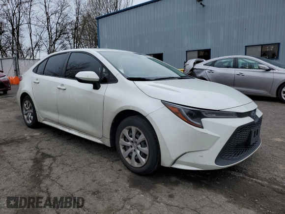 2021 Toyota Corolla LE with VIN JTDEPMAE1MJ121204, listed as a Copart auction lot 48439165 with 68,744 mi miles and Salvage Title. Bid and sale history available at carsss.com. Image 4.